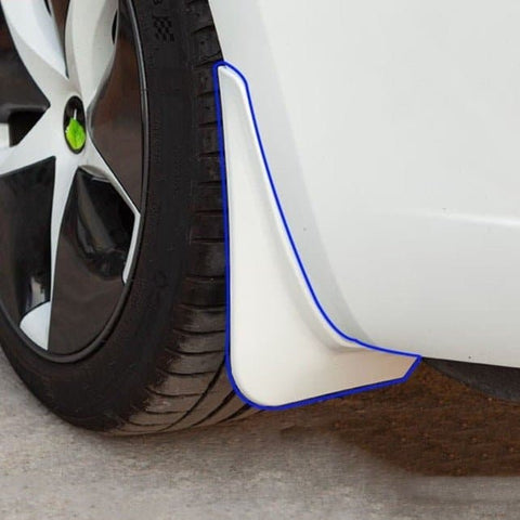 Mudguards for Tesla Model Y/3 (2017-2022) - Matte ABS Carbon Fiber Finish Mud Flaps - EV Universe Shop