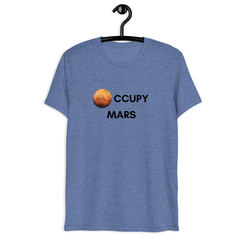 "Occupy Mars" Short sleeve t-shirt - EV Universe Shop
