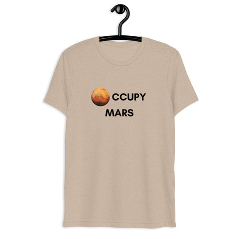 "Occupy Mars" Short sleeve t-shirt - EV Universe Shop