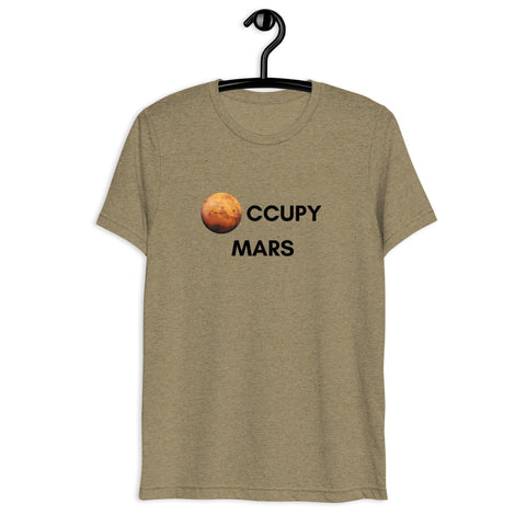 "Occupy Mars" Short sleeve t-shirt - EV Universe Shop