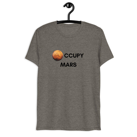 "Occupy Mars" Short sleeve t-shirt - EV Universe Shop