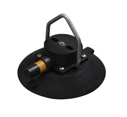 SeaSucker 4.5" Black Vacuum Mount with Pointed Stainless Steel - EV Universe Shop