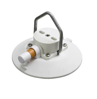 SeaSucker 6" White Vacuum Mount with Pointed Stainless Steel - EV Universe Shop
